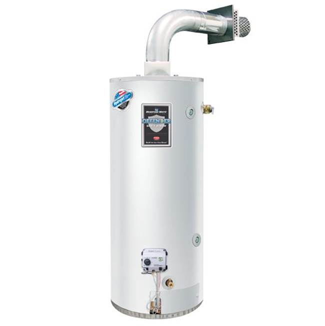 Bradford White Defender Safety System®, 48 Gallon High Input Residential Gas (Natural) Direct Vent Water Heater with Flexible Vent Kit