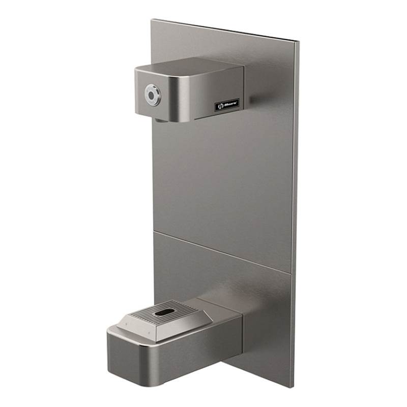 Haws Wall Mounted Touchless Bottle Filler with Drip Tray Drain