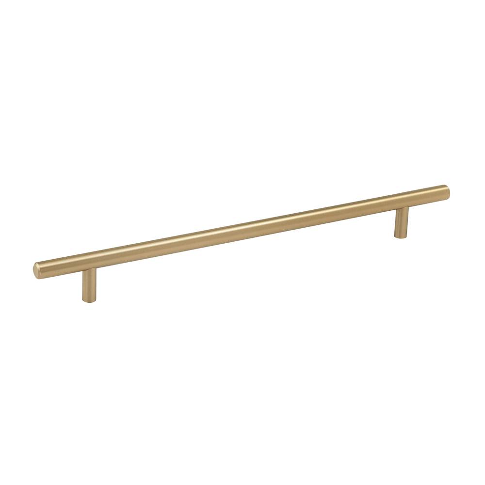 Amerock Bar Pulls 10-1/16 in (256 mm) Center-to-Center Golden Champagne Cabinet Pull