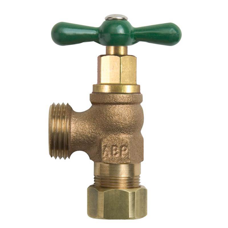 Arrowhead Brass Boiler Drain 1/2 MIP Compression LF Boxed