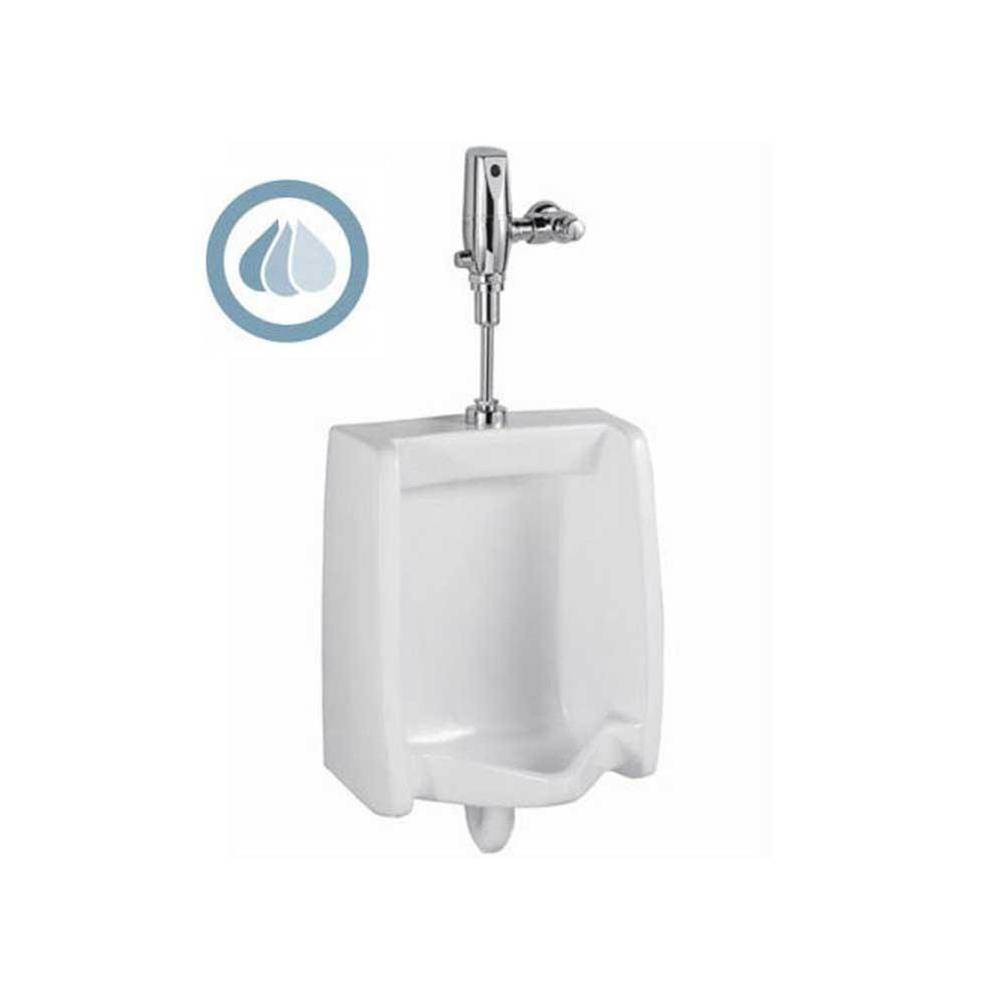 American Standard Washbrook® Urinal System With Touchless Selectronic® Piston Flush Valve, 0.5 gpf/1.9 Lpf