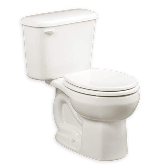 American Standard Colony® Two-Piece 1.6 gpf/6.0 Lpf Standard Height Round Front 10-Inch Rough Toilet Less Seat