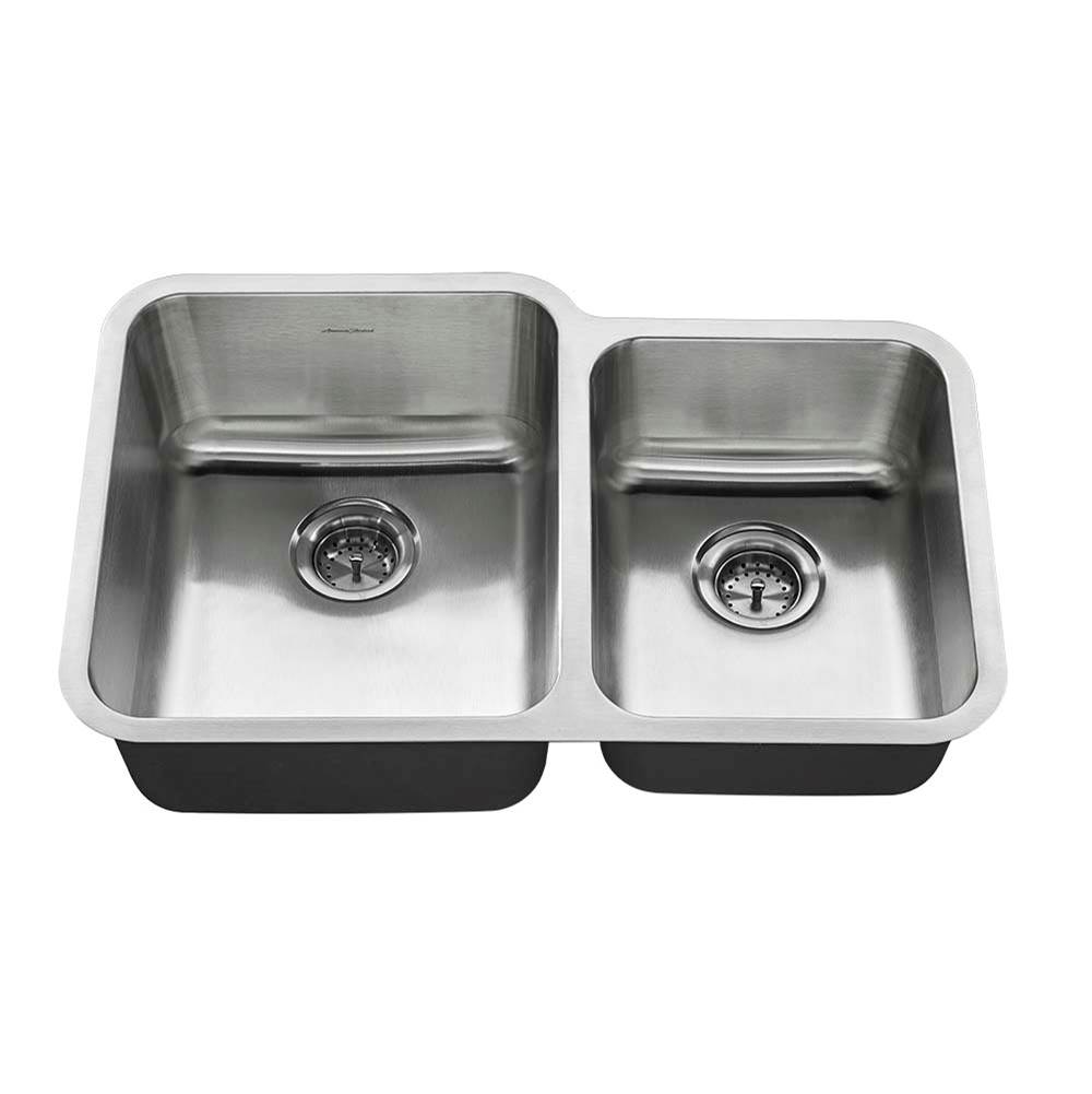 American Standard Reliant® 31 x 20-Inch Stainless Steel Undermount Double Bowl Kitchen Sink