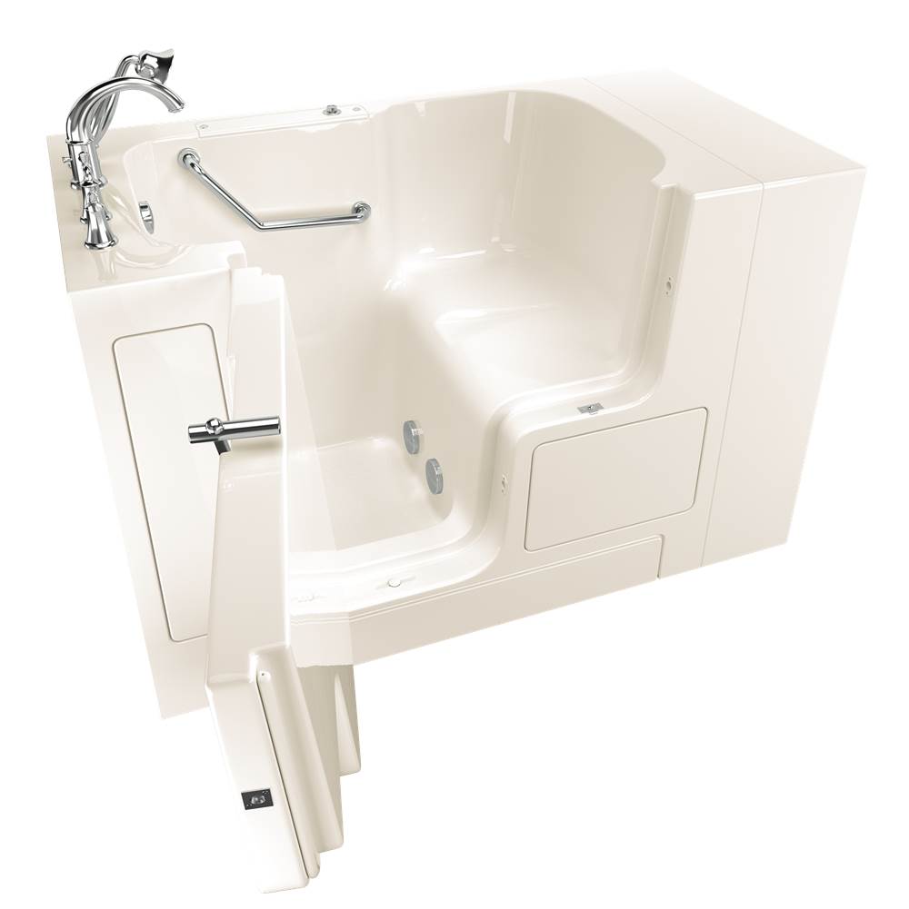 American Standard Gelcoat Value Series 32 x 52 -Inch Walk-in Tub With Soaker System - Left-Hand Drain With Faucet