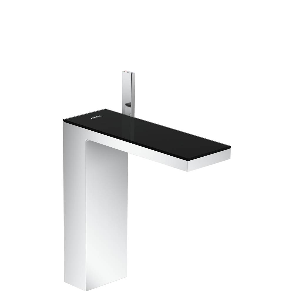 Axor MyEdition Single-Hole Faucet 230, 1.2 GPM in Chrome / Black Glass