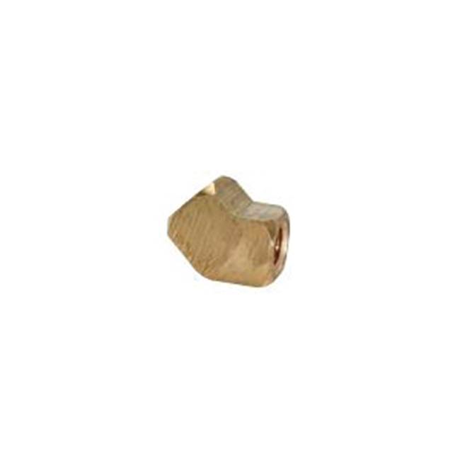 Brasscraft 45 degree FEMALE PIPE ELBOW, 1/4'' FIP, BOTH ENDS