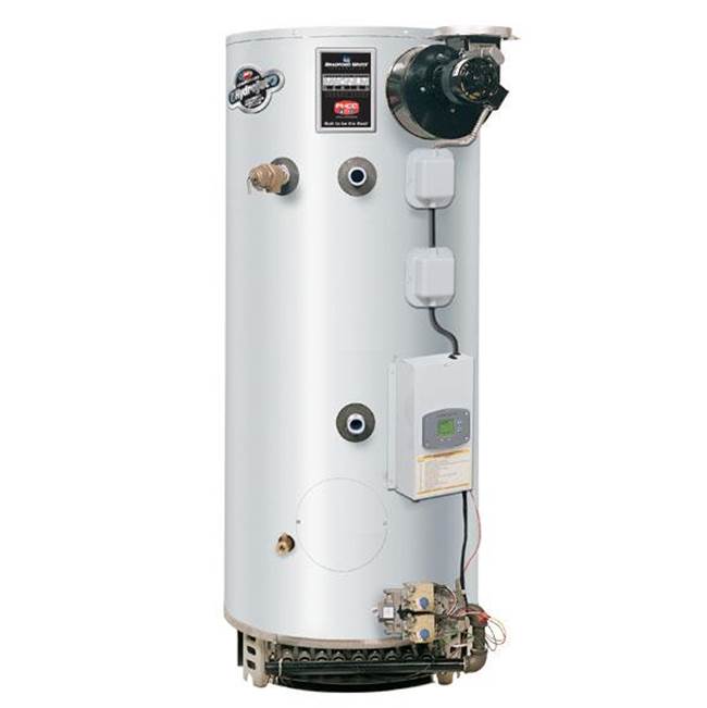 Bradford White 80 Gallon Commercial Gas (Liquid Propane) Atmospheric Vent Water Heater with Induced Draft and Electronic Ignition