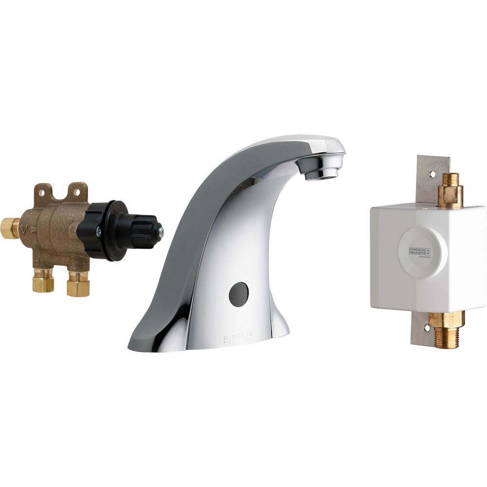 Chicago Faucets AB 4'' LAV DC SINGLE INLET