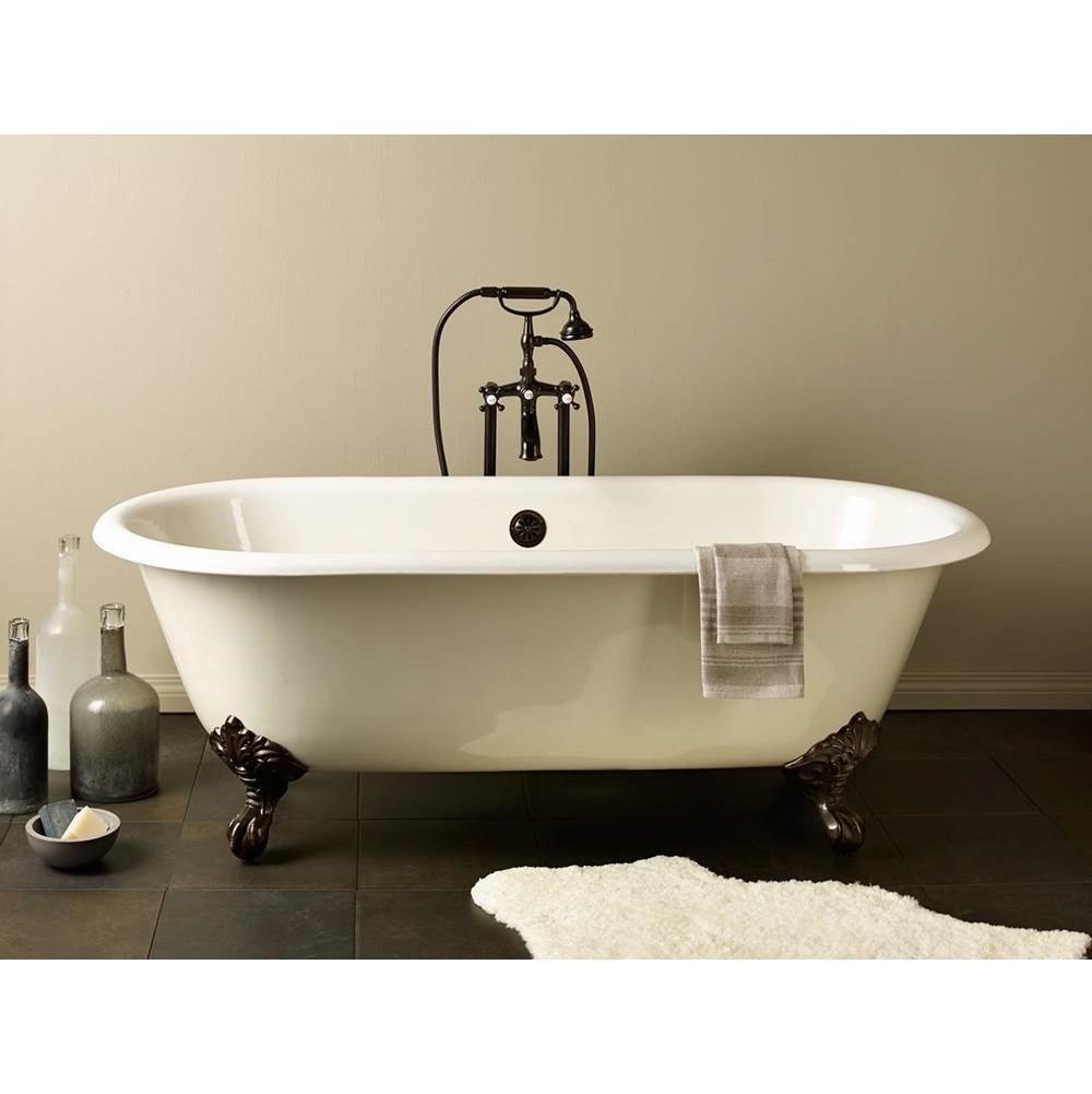 Cheviot Products REGAL Cast Iron Bathtub with Continuous Rolled Rim