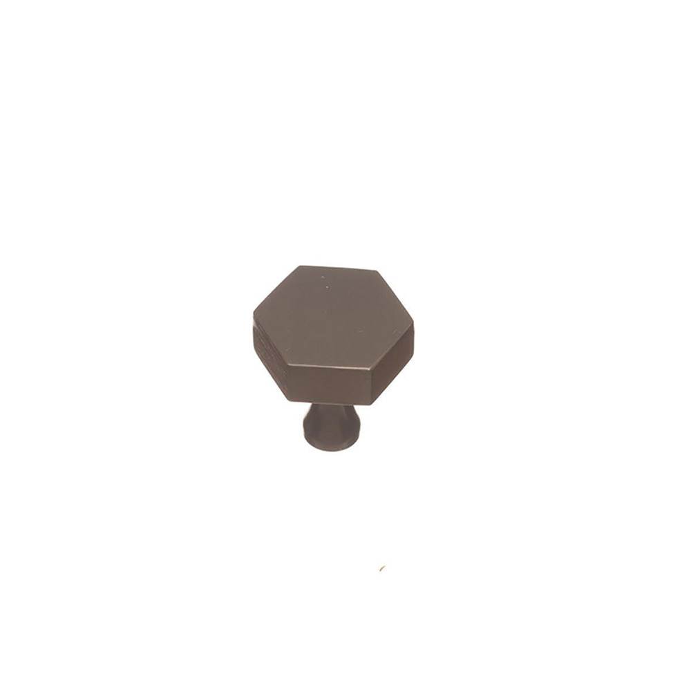Colonial Bronze Cabinet Knob Hand Finished in Oil-Rubbed Bronze