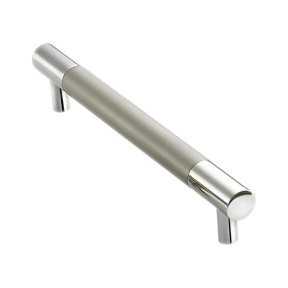 Colonial Bronze Cabinet, Appliance, Door and Shower Door Pull Hand Finished in Satin Chrome and Satin Nickel