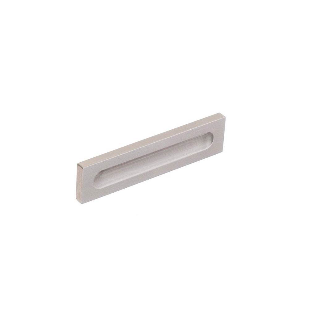 Colonial Bronze Pocket Edge Pull Hand Finished in Polished Nickel