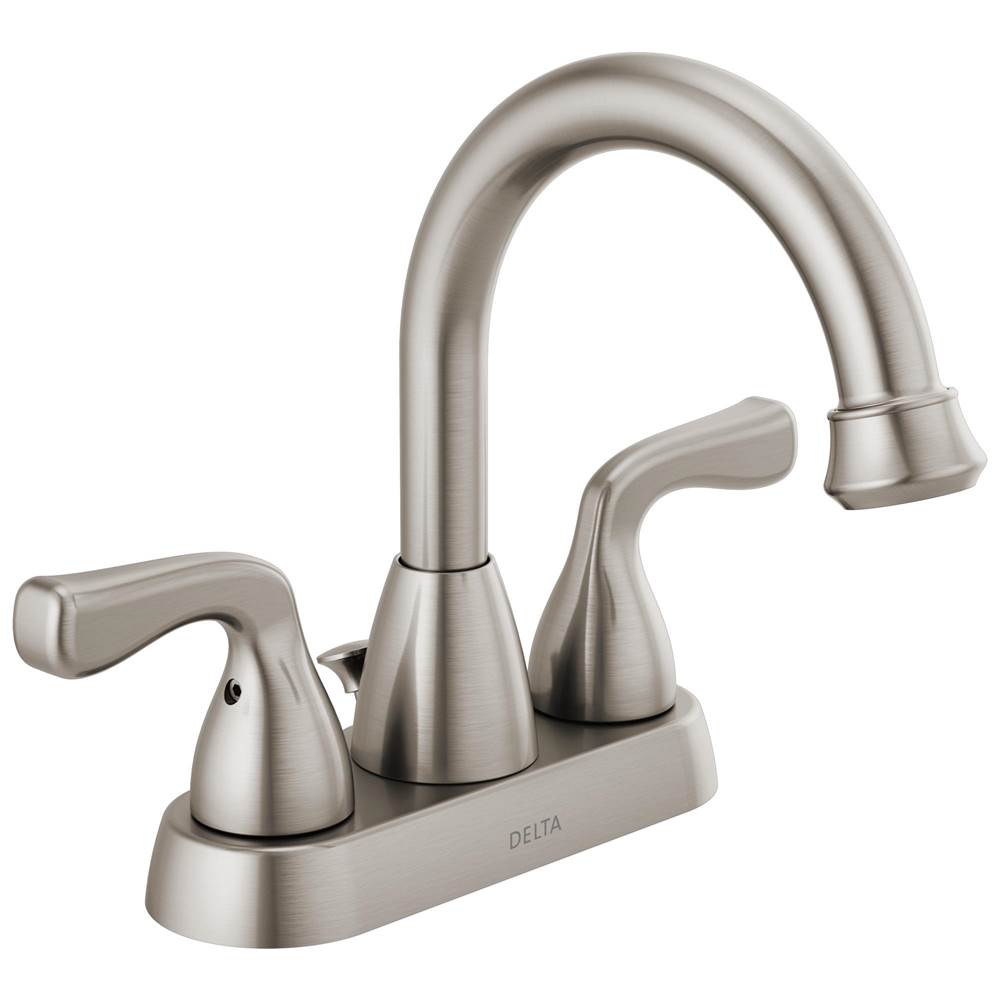 Delta Faucet Foundations® Two Handle Centerset Bathroom Faucet Stackout