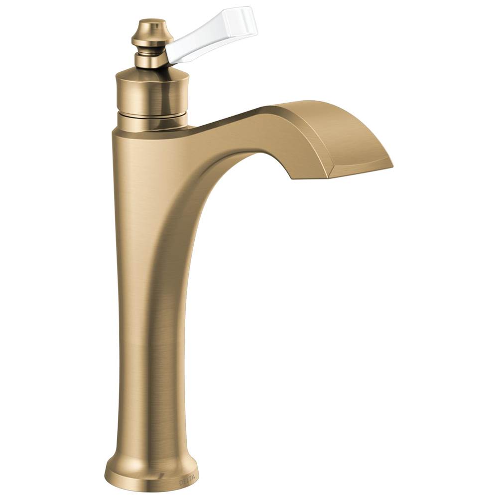 Delta Faucet Dorval™ Single Handle Mid-Height Vessel Bathroom Faucet