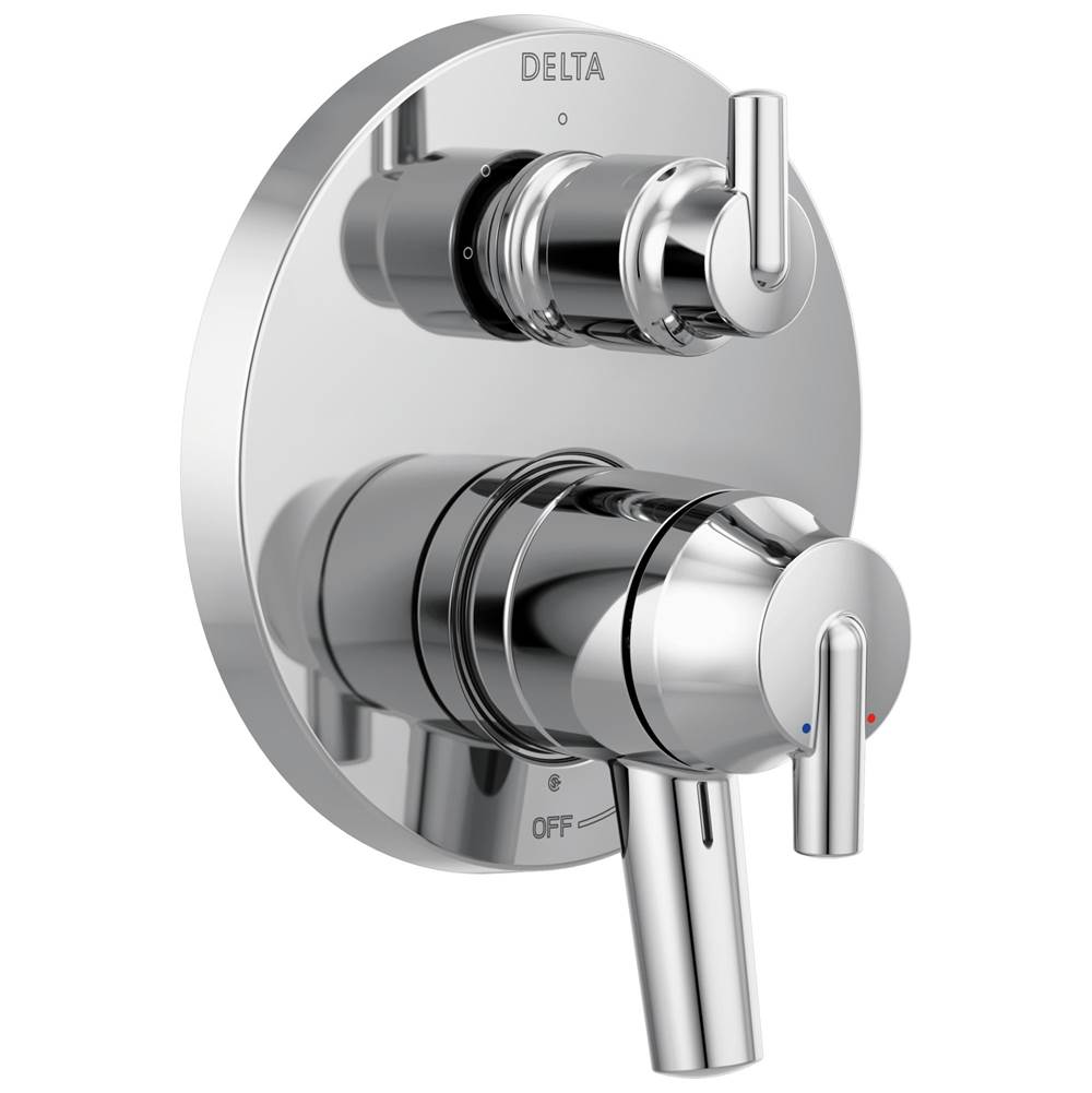 Delta Faucet Trinsic® Contemporary Two Handle Monitor® 17 Series Valve Trim with 3-Setting Integrated Diverter