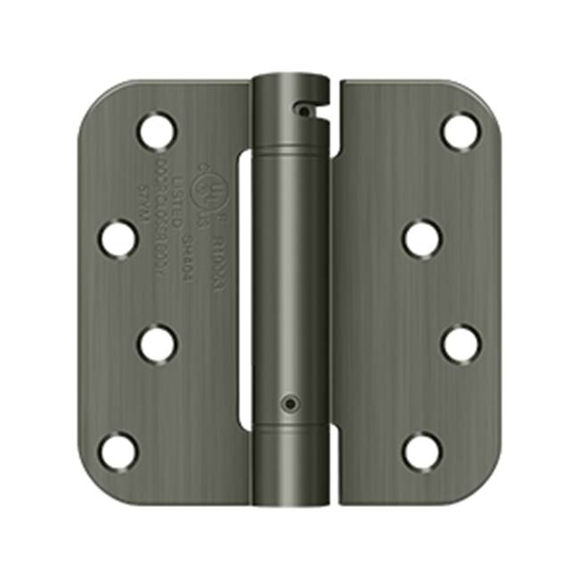 Deltana 4'' x 4'' x 5/8'' Spring Hinge, UL Listed