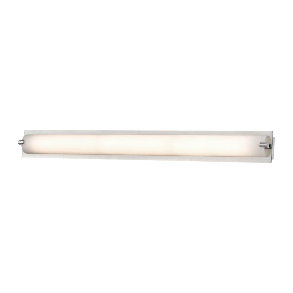 Elk Lighting Piper 1-Light Vanity Sconce in Chrome With Frosted Glass - Medium