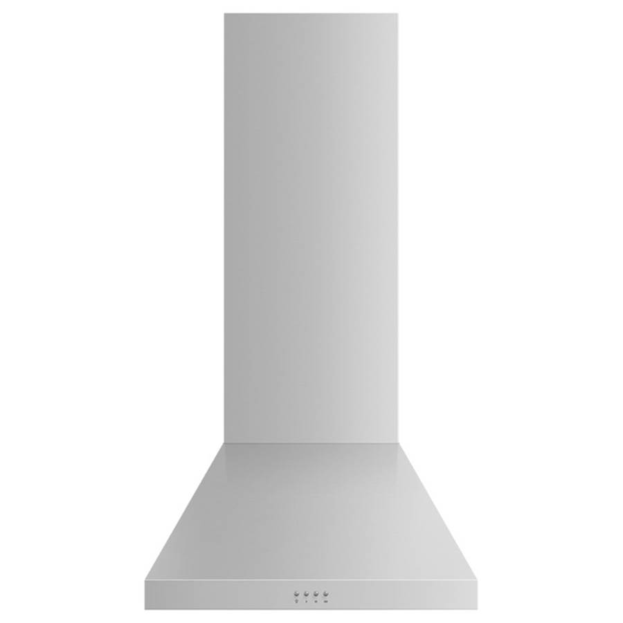 Fisher & Paykel 24'' Pyramid Chimney Wall Hood, 600 CFM, Stainless Steel