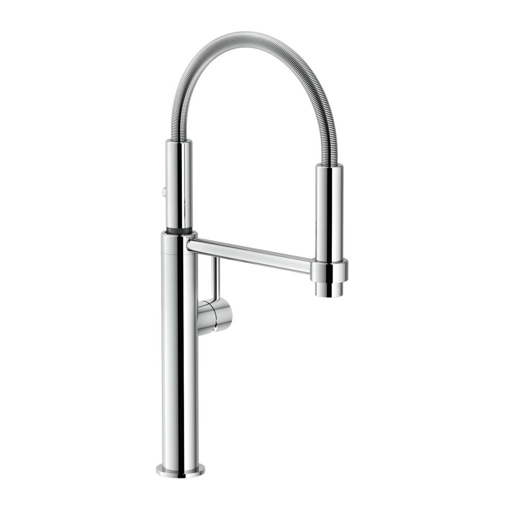 Franke Pescara 18-inch Single Handle Semi-Pro Kitchen Faucet in Polished Chrome, PES-360-CHR