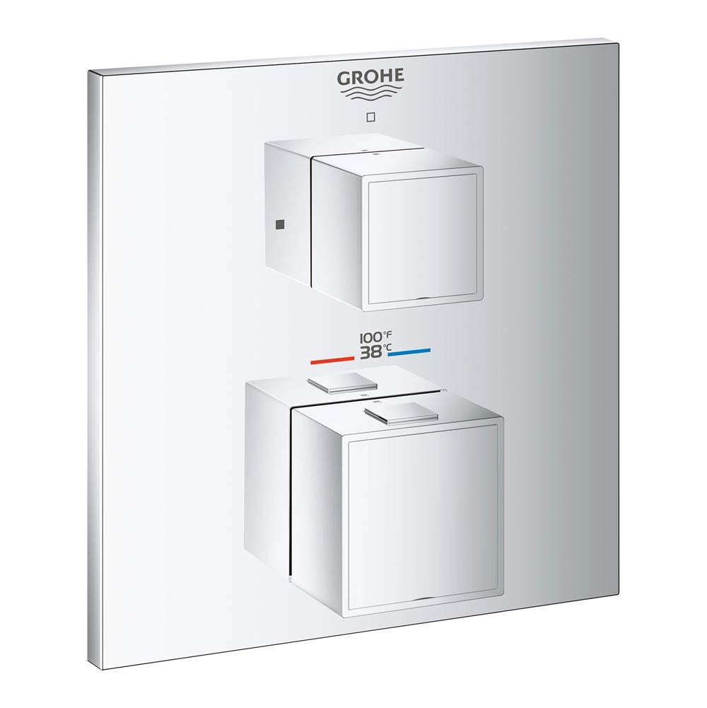 Grohe Dual Function 2-Handle Thermostatic Valve Trim