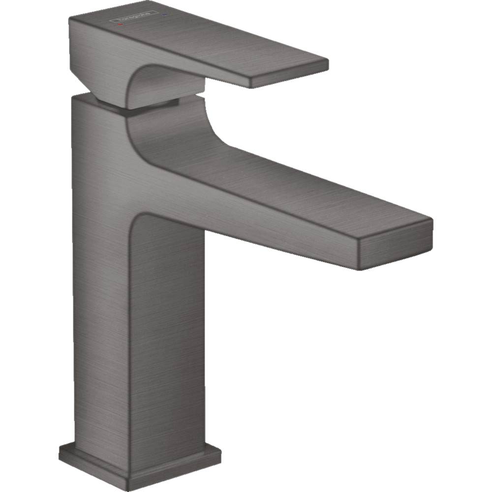 Hansgrohe Metropol Single-Hole Faucet 110 with Lever Handle and Pop-Up Drain, 1.2 GPM in Brushed Black Chrome