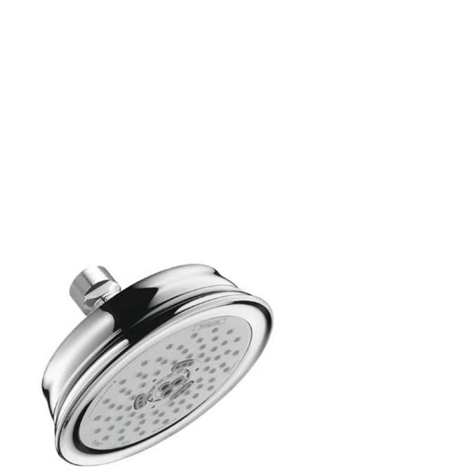 Hansgrohe Croma 100 Classic Showerhead 3-Jet, 2.5 GPM in Chrome