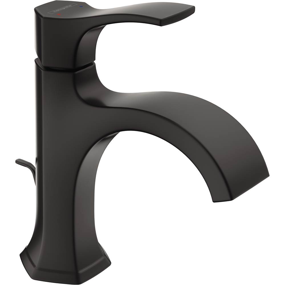 Hansgrohe Locarno Single-Hole Faucet 110 with Pop-Up Drain, 1.2 GPM in Matte Black