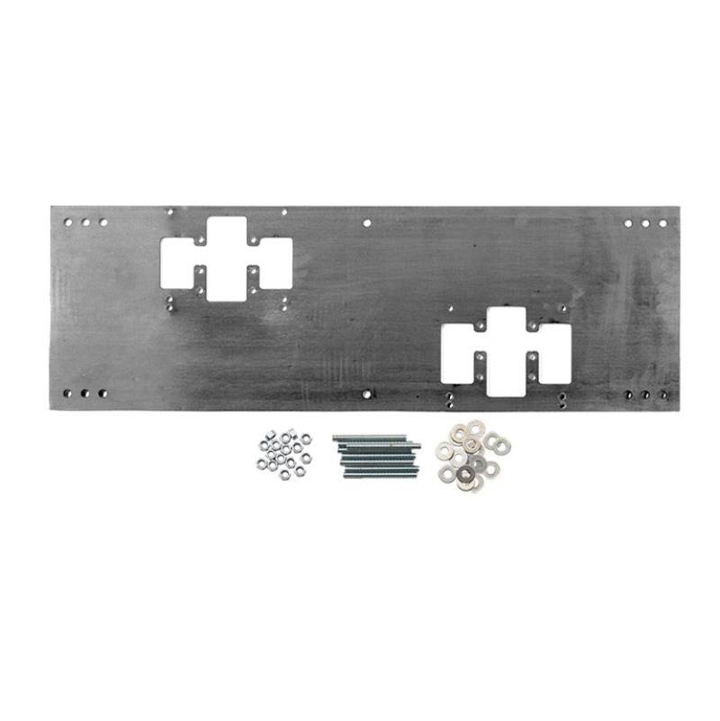 Haws Steel In-Wall Mounting Plate Hi-Lo Dual Bubbler Fountains