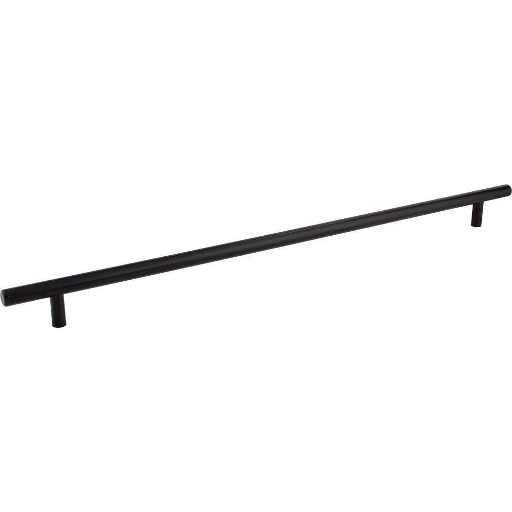 Hardware Resources 673 mm Center-to-Center Hollow Matte Black Stainless Steel Naples Cabinet Bar Pull