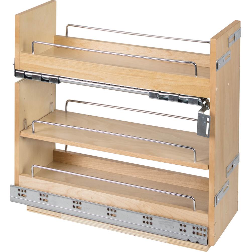 Hardware Resources 8'' ''No Wiggle'' Soft-close Under Drawer Base Pullout