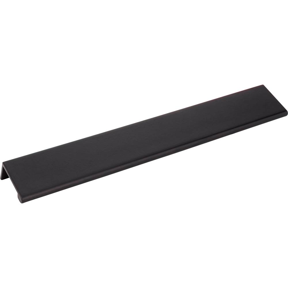 Hardware Resources 10'' Overall Length Matte Black Edgefield Cabinet Tab Pull