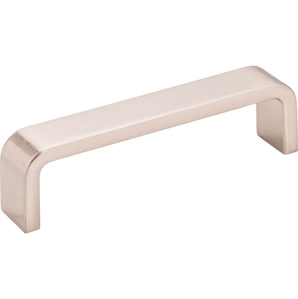 Hardware Resources 4'' Center-to-Center Satin Nickel Square Asher Cabinet Pull