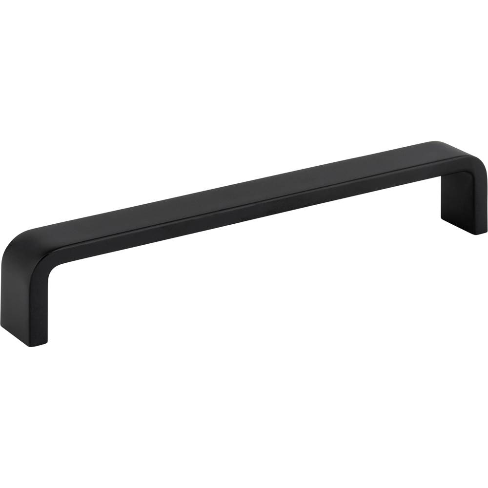 Hardware Resources 160 mm Center-to-Center Matte Black Square Asher Cabinet Pull