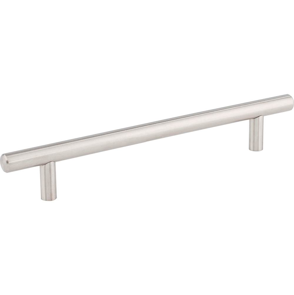 Hardware Resources 160 mm Center-to-Center Hollow Matte Black Stainless Steel Naples Cabinet Bar Pull
