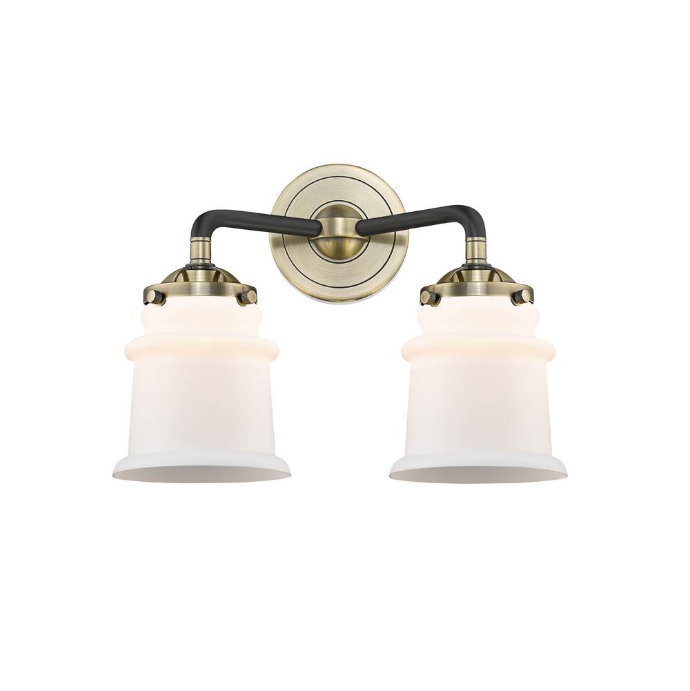 Innovations Small Canton 2 Light Bath Vanity Light part of the Nouveau Collection