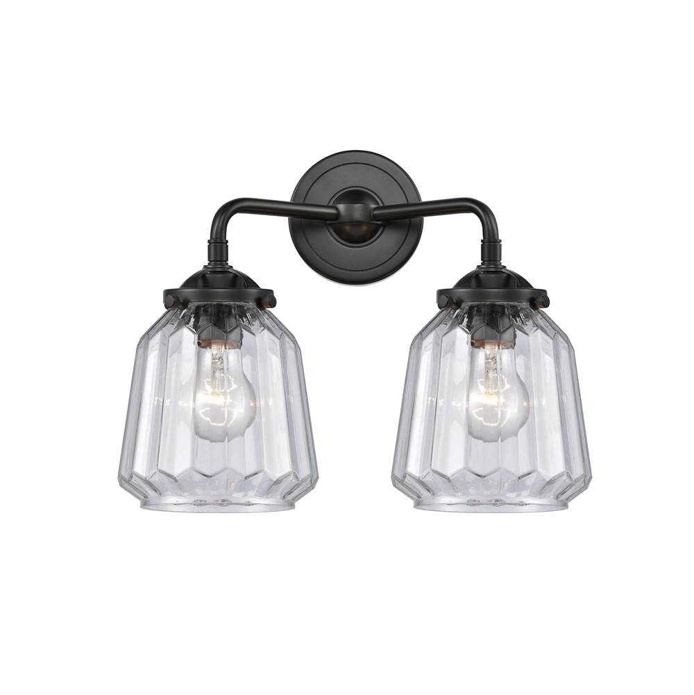 Innovations Chatham 2 Light Bath Vanity Light part of the Nouveau Collection