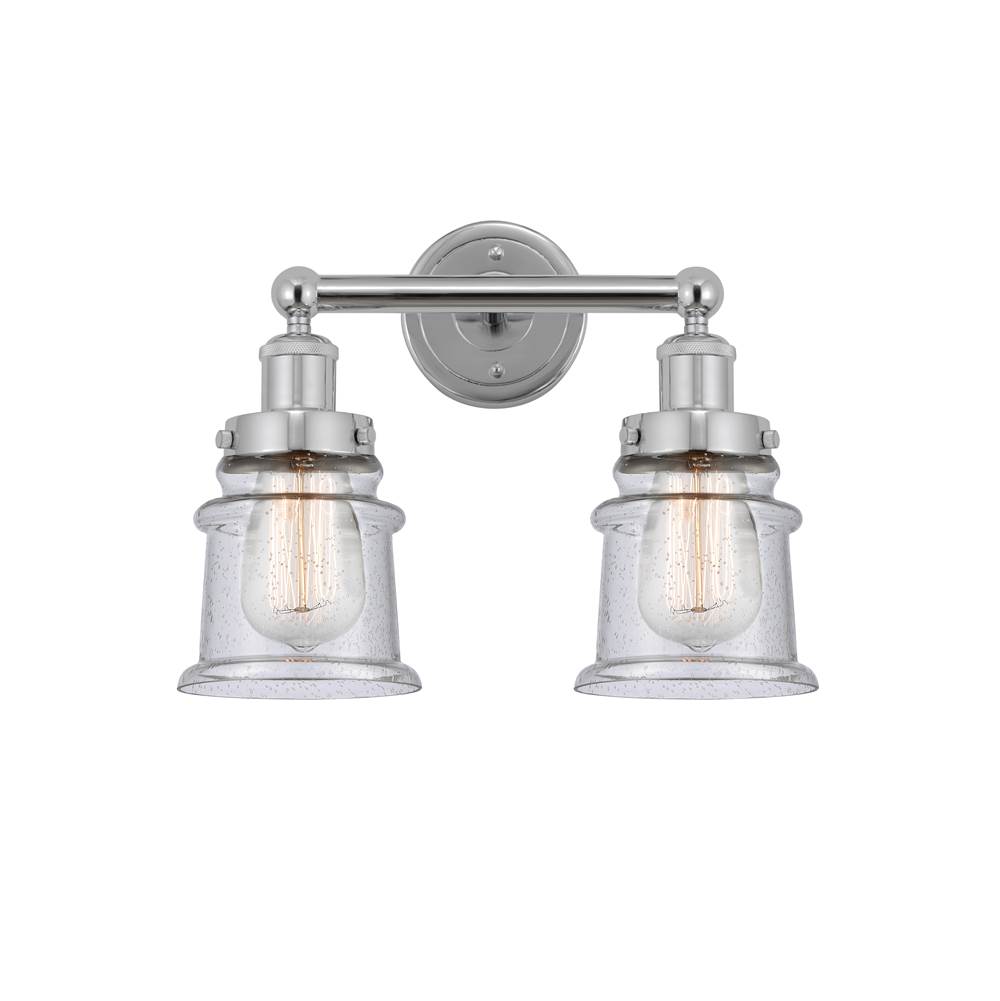 Innovations Small Canton 2 Light Bath Vanity Light part of the Edison Collection