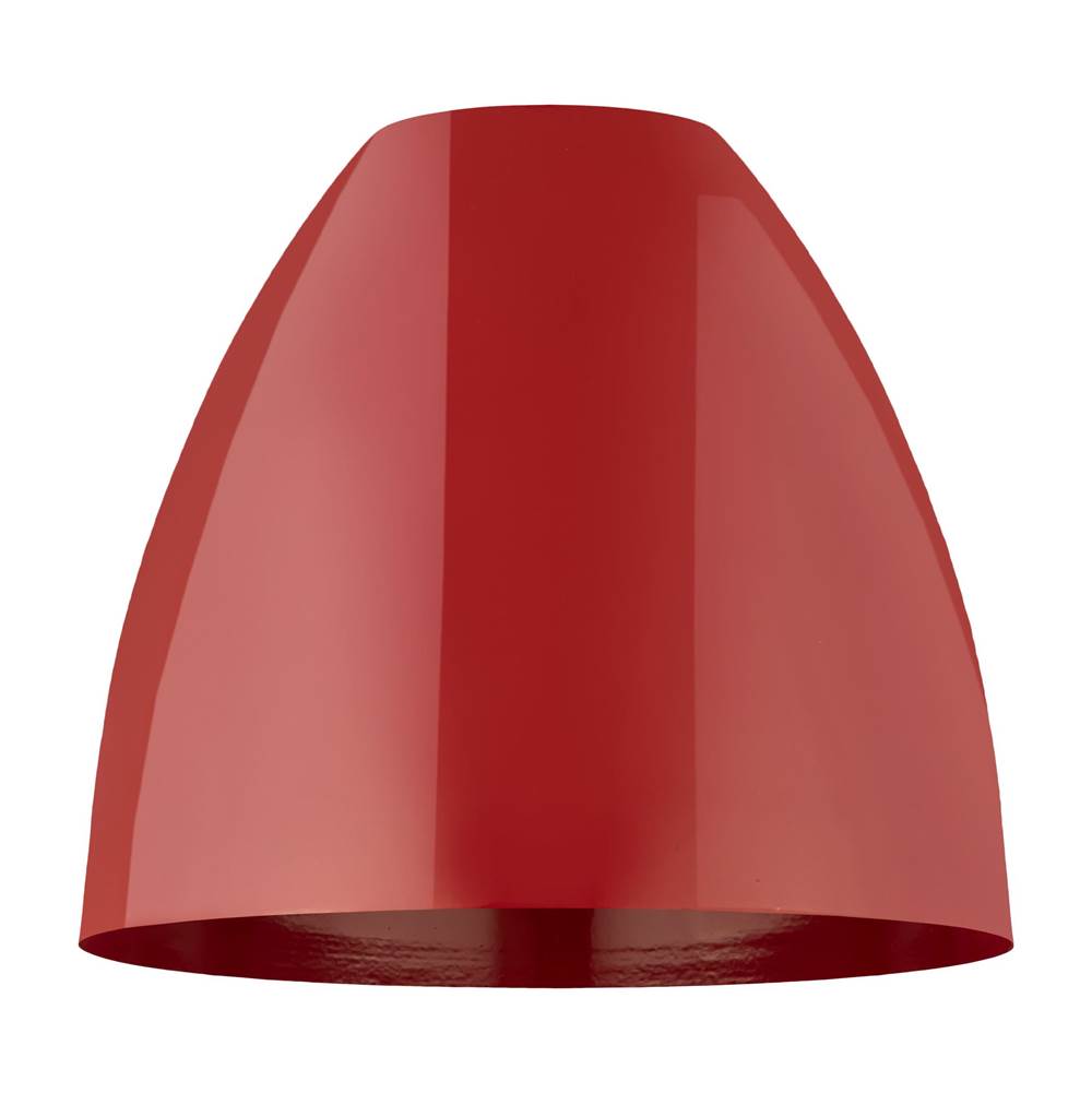 Innovations Plymouth Dome Light 9 inch Red Metal Shade