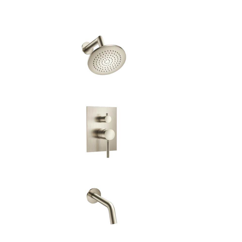 Isenberg Two Output Shower Set With Shower Head And Tub Spout