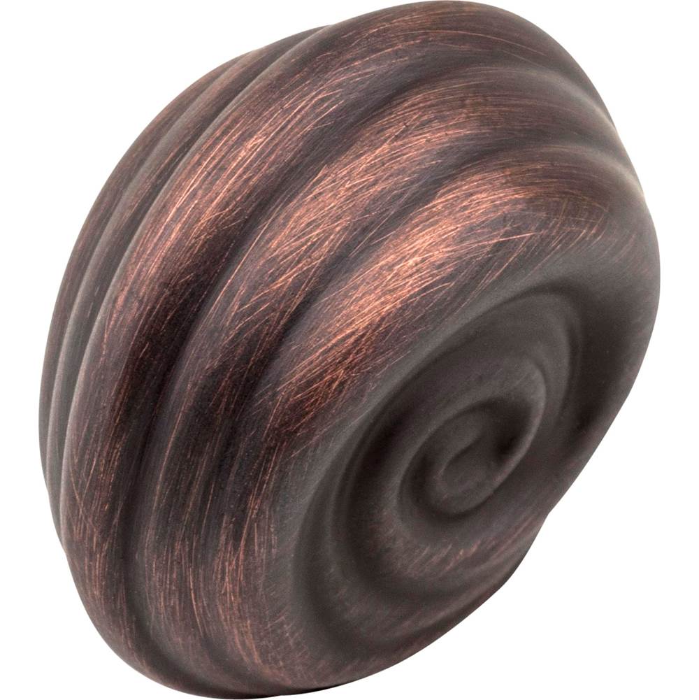 Jeffrey Alexander 1-1/4'' Overall Length Brushed Oil Rubbed Bronze Lille Cabinet Knob