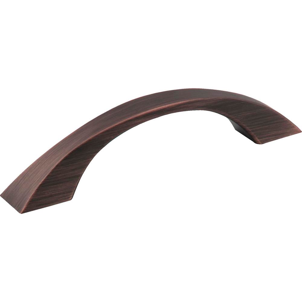 Jeffrey Alexander 96 mm Center-to-Center Brushed Oil Rubbed Bronze Flared Philip Cabinet Pull