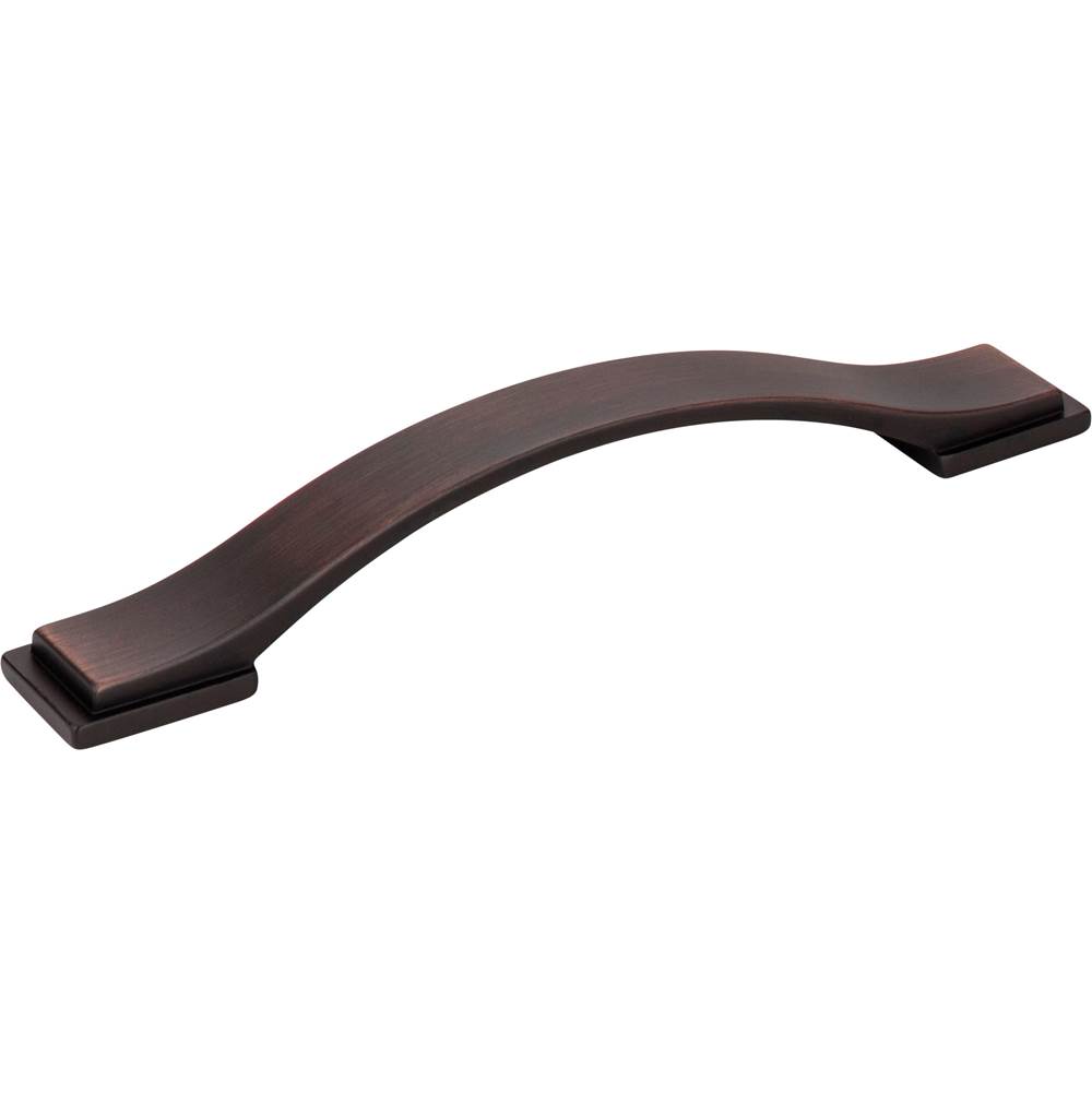 Jeffrey Alexander 128 mm Center-to-Center Brushed Oil Rubbed Bronze Strap Mirada Cabinet Pull