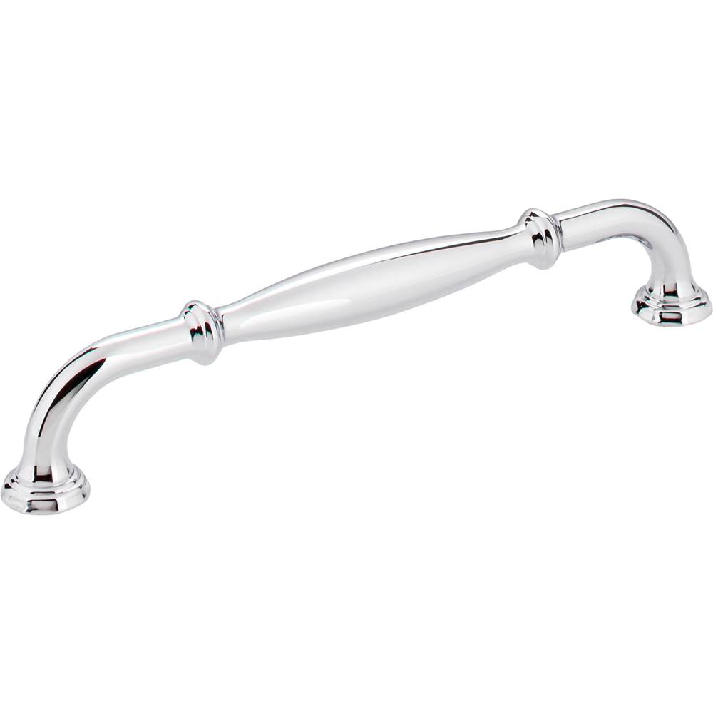 Jeffrey Alexander 160 mm Center-to-Center Polished Chrome Tiffany Cabinet Pull