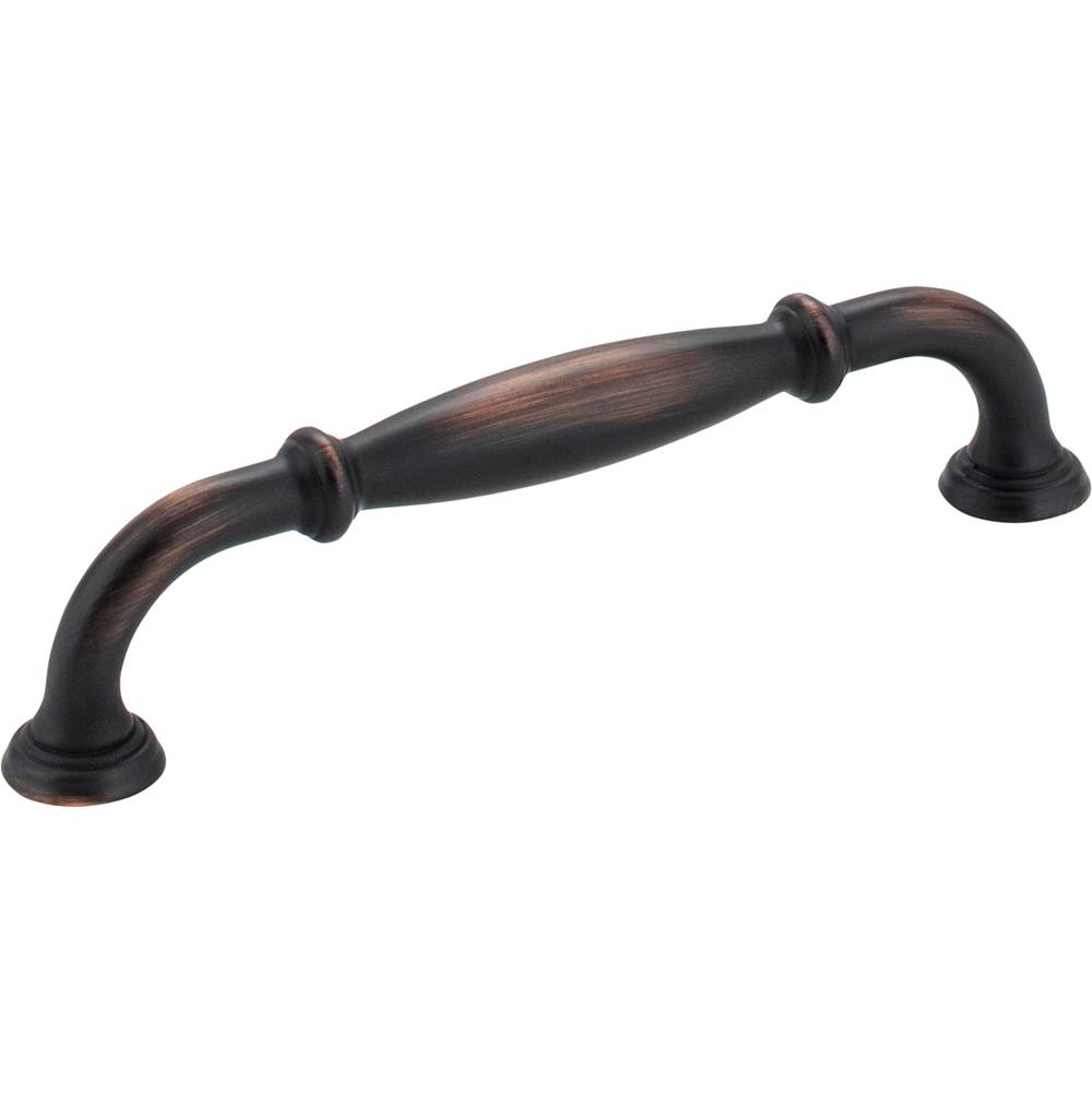 Jeffrey Alexander 128 mm Center-to-Center Brushed Oil Rubbed Bronze Tiffany Cabinet Pull