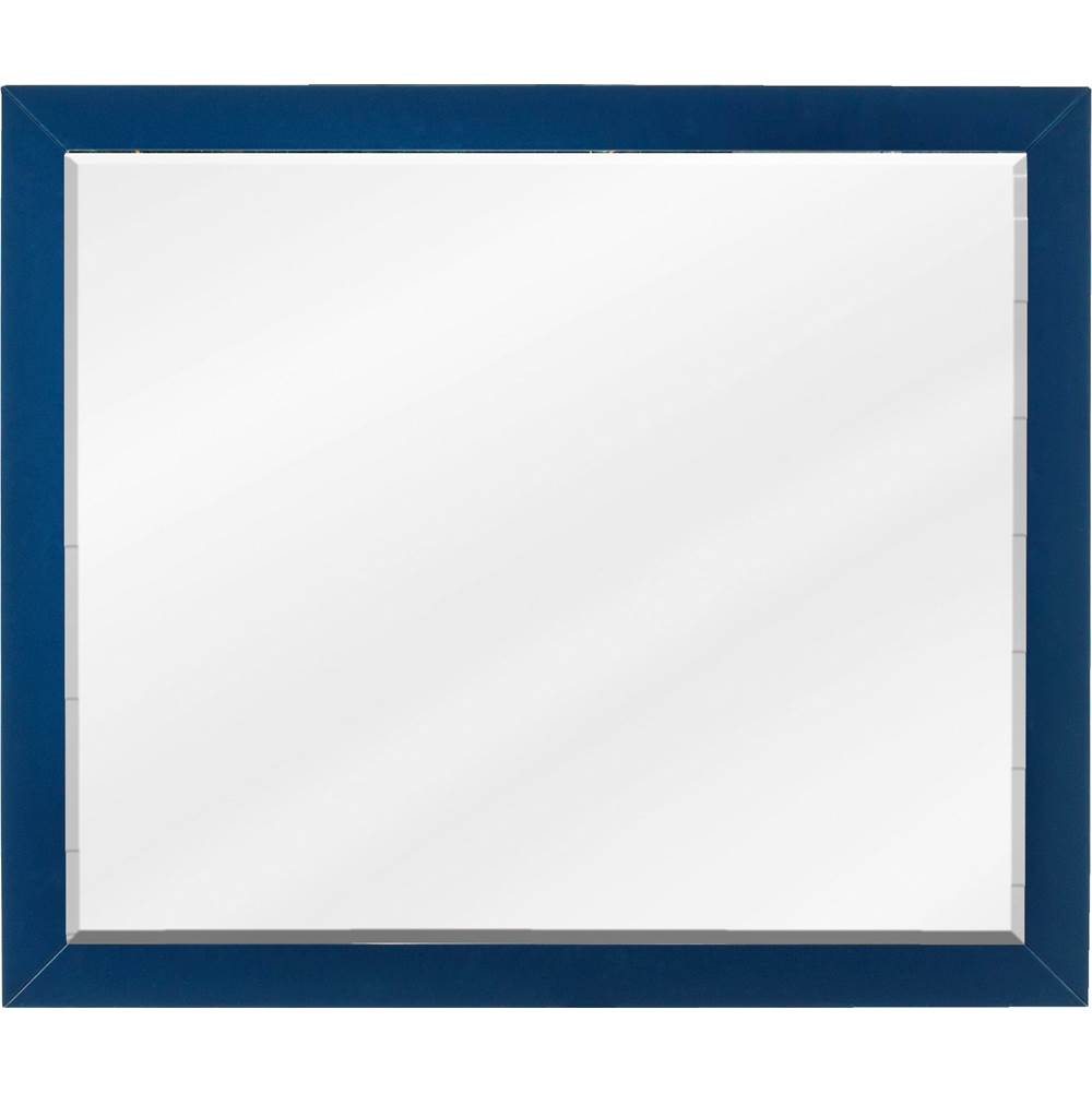 Jeffrey Alexander 33'' W x 1'' D x 28'' H Hale Blue Cade mirror