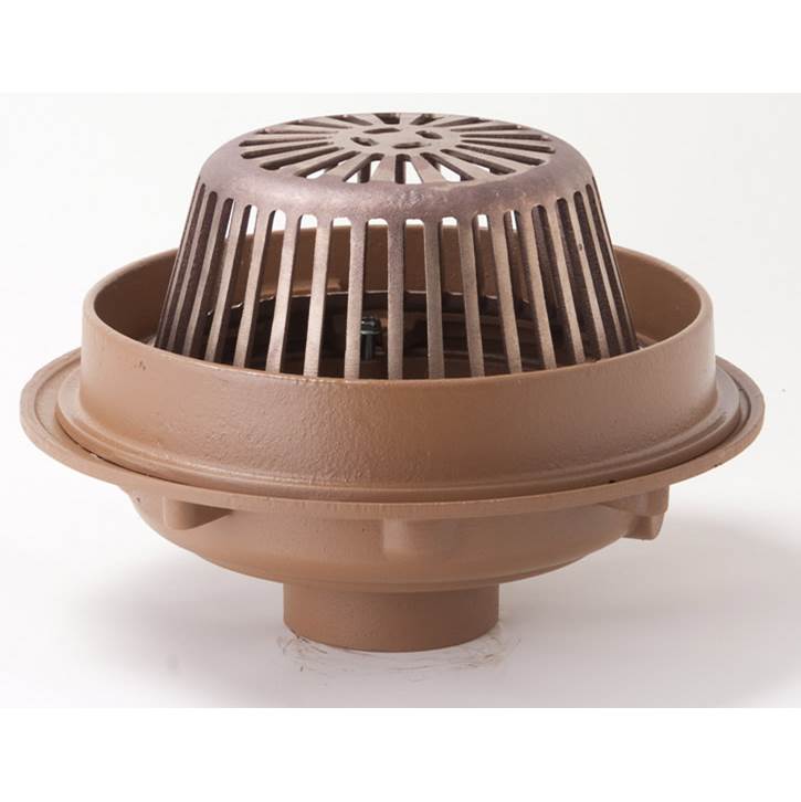 Jay R Smith 3'' Y 1080 W/ Cast Iron Dome Roof Deck Plate