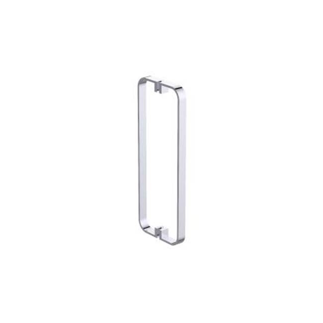 Kartners COLOGNE - 24-inch Double Shower Door Handle-Polished Nickel