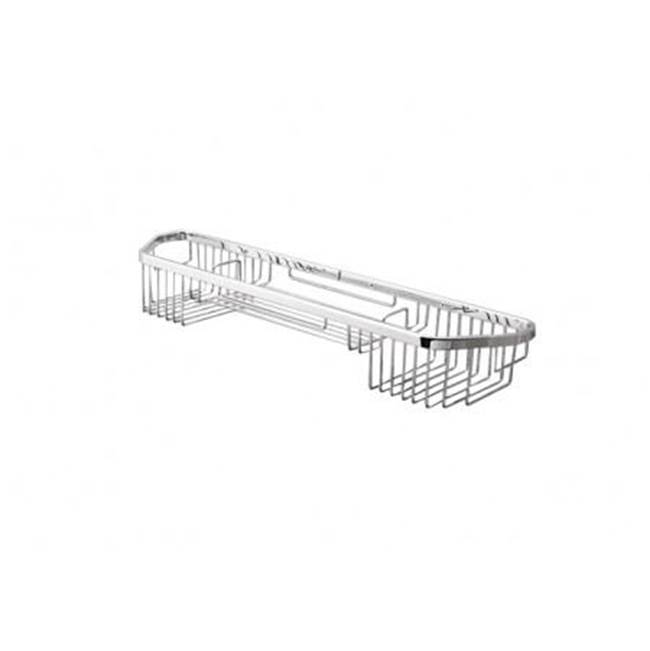 Kartners Bath & Shower Baskets - Wire Basket-Glossy White
