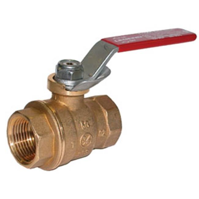 Legend Valve 2'' T-1001LD Forged Brass Full Port Ball Valve with Locking Device