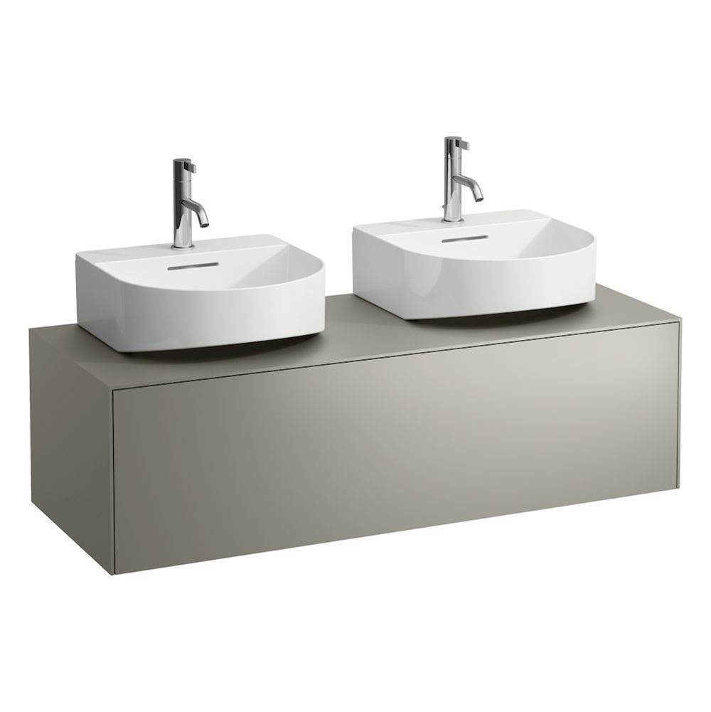 Laufen Drawer element Only, 1 drawer, matching small washbasin 816341, cut-out left and right Nero Marquina Marble